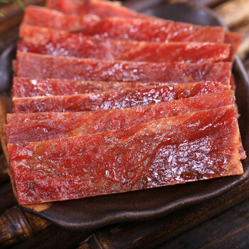 鼓浪屿特产黄胜记猪肉脯165g(新旧包装随机发放)比价-肉干肉松-帮5买