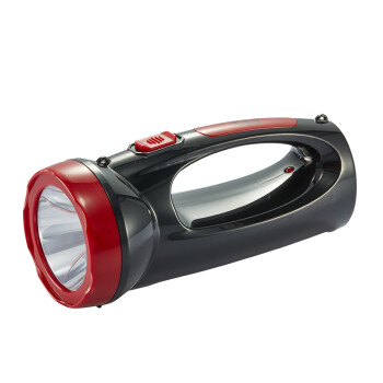金莱特（KENNEDE）LED充电式强光远射手提灯带应急灯 户外照明1W+16*0.5W KN-8211LA黑色