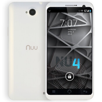 NUU NU4 联通3G智能手机 双卡双待 白色