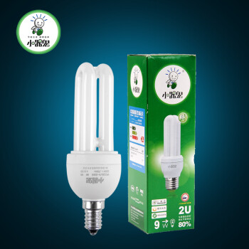 小器鬼2U节能灯泡5w7w9w11w13w16w灯管e14/E27大螺口节能灯具暖白/白光 日光色6500k(E27大螺口) 16w