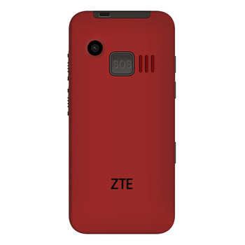 中兴（ZTE）L580 移动/联通2G 老人手机直板 红色