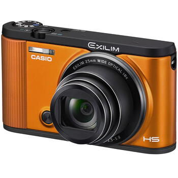 卡西欧（CASIO）ZR2000 数码相机  （1610万像素 3.0英寸液晶屏 18倍光学变焦 25mm广角） 橙色