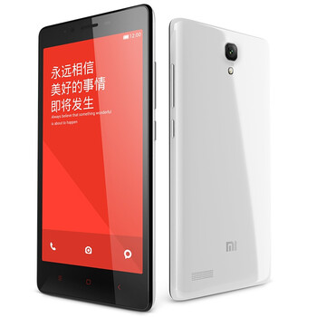 小米 红米Note 增强版 白色 电信4G手机 双卡双待