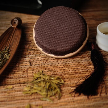吉祥家 新中式汝窑茶叶罐 青韶 大号陶瓷密封罐创意家居储物罐必备瓷器礼品功夫茶具 茶叶罐青韶赠礼盒