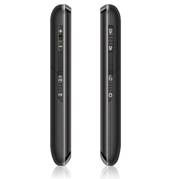 易百年 Ez608 移动/联通2G 老人手机 双卡双待 黑色