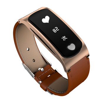 智能手环小米苹果r11oppo手机金属心电图手环蓝牙计步运动防水手环