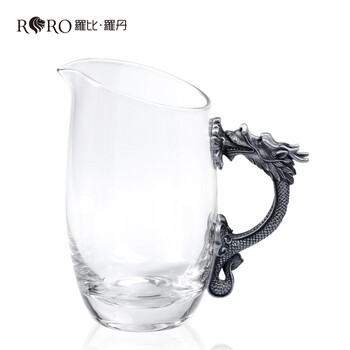 
                                        罗比罗丹 生肖烈酒杯 龙头白酒杯 玻璃杯盛酒器酒具七件套礼盒装 工艺品玻璃杯子                