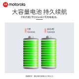 摩托罗拉(Motorola)数字无绳电话机 无线座机 单机 办公家用 来电显示 三方通话 C1001XC(黑色)