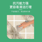 森戈超細瓷磚地板填縫劑-白色2kg填縫粉防霉防水白水泥地磚墻磚勾縫劑日本夏普化工補縫衛生間美縫劑環保