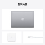 Apple MacBook Pro 13.3 八核M1芯片 8G 256G SSD 深空灰 笔记本电脑 轻薄本 MYD82CH/A