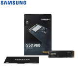 三星（SAMSUNG）1TB SSD固态硬盘 M.2接口(NVMe协议) 980（MZ-V8V1T0BW）