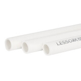 联塑LESSO PVC给水管20 25 32 40 50 63 4分6分1寸通用塑料管材pvc给水管2米/根