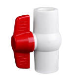 联塑（LESSO） 白色PVC20球阀给水管配件球阀阀门开关定制
