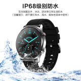 卡贝伦WATCH GT3智能手表 多功能专业防水运动心率血氧睡眠监测蓝牙手环男女 华为小米苹果等手机 GT3 超长续航智能手表（星空灰）