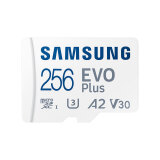 三星（SAMSUNG）256GB TF（MicroSD）存储卡EVO Plus U3 V30 A2读130MB/s高速游戏机平板内存卡