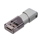 PNY USB 3.0商务U盘 滑盖设计时尚便利 密封包装优盘 全新非USB3.1 128GB Turbo Attache 3