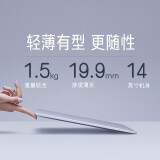 联想笔记本电脑 IdeaPad 新六核锐龙大学生14英寸全面屏高性能学习游戏手提办公本 六核R5-5500U 8G 256G固态标配 超窄边高清全面屏 送office办公套装