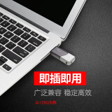 PNY USB 3.0商务U盘 滑盖设计时尚便利 密封包装优盘 全新非USB3.1 128GB Turbo Attache 3