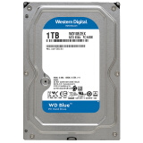 西部数据(WD)蓝盘 1TB SATA6Gb/s 7200转64MB 台式机械硬盘(WD10EZEX)