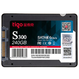 金泰克（Tigo）120G/240G/512G搭8G内存套装台式机SSD笔记本电脑固态硬盘 S300 240G