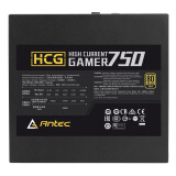 安钛克(Antec)HCG750金牌全模/10年换新/全日系电容台式机电脑主机机箱电源750W（14cm短机身/智能温控）