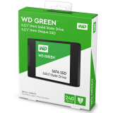 西部数据（WD) 240GB SSD固态硬盘 SATA3.0 Green系列 家用普及版 高速 低耗能