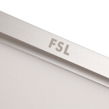 佛山照明（FSL）LED吸顶灯集成吊顶铝扣板厨卫灯300*300白光12W银色 