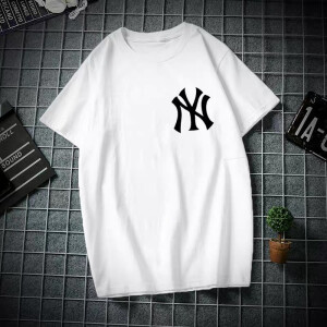 【100%精梳棉】New York Yankees 情侣款纯棉T恤 剪标款