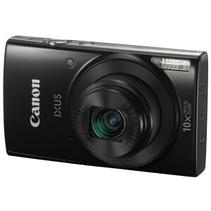 佳能IXUS 190 黑色】佳能（Canon）IXUS 190 数码相机黑色（2000万像素