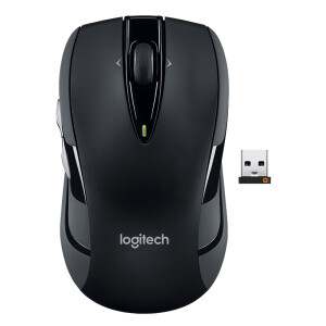 罗技M545】罗技（Logitech）M545（M546）无线鼠标黑色【行情报价价格