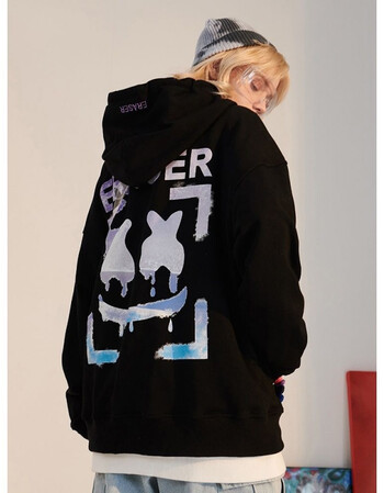 商场同款小尼力beasterx小鬼联名小恶魔同款卫衣er油画秋季2020新款