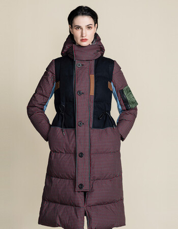 donoratico达衣岩2020冬羽绒服温柔的进化论之四卡门红xl