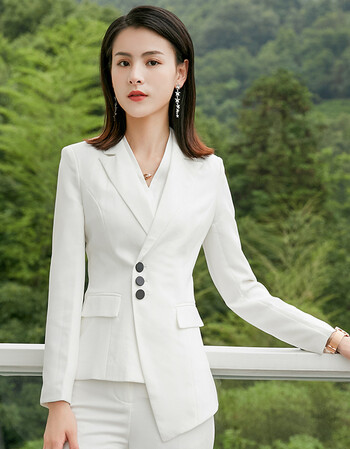 律师白领职业装女装套装秋装气质西服女士正装黑色西装工装商务工作服