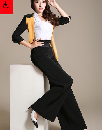 甩裤长款春秋高腰宽阔腿裤女春夏肥腿大脚喇叭裤跳舞蹈裙裤垂感甩裤长