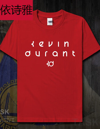 洛芊杜兰特dant短袖t恤男女兄弟金州篮球勇士队kd死亡五小夏04 经典款