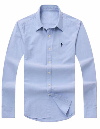 国际高端品牌保罗男士衬衫牛津纺长袖春秋2021新款商务正装休闲免烫