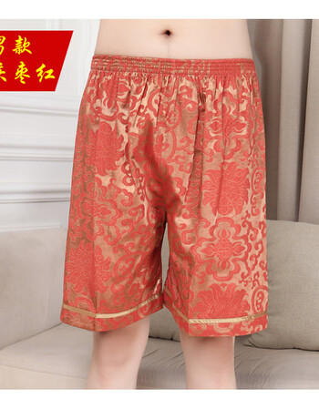 热卖】澡堂浴室大浴场按摩店客人衣服男 洗浴桑拿浴裤 足疗大短裤裤衩