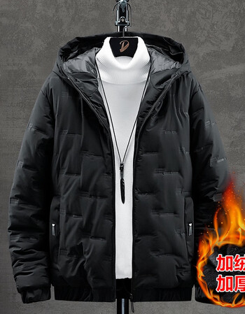 保暖外套男装中老夹克衫宽松上衣加绒加厚21年春秋冬季男士休闲外套