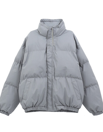 of god essentials复线高街宽松3m反光银色棉服外套 反光银色 xl