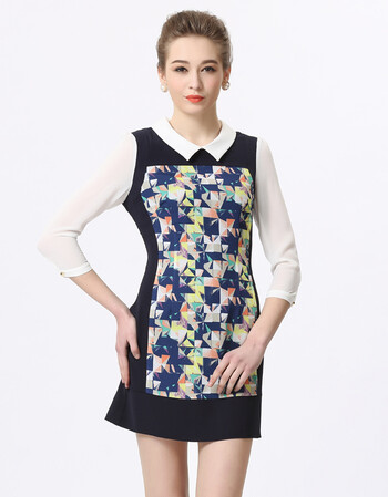 轩妮娅女装 早春 kq15128 黑色 s