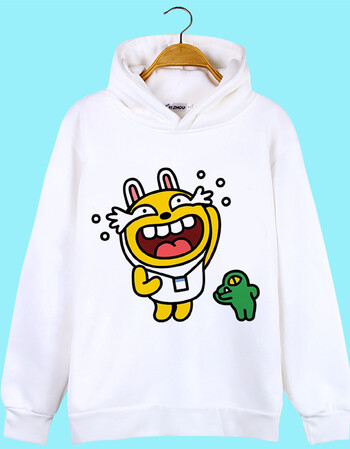 kakao friends衣服 ryan公狮子 屁桃 看门狗动漫男女连帽卫衣 23 s