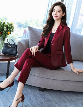 秋装女2018新款女士秋季中款秋天套装女时尚时尚两件套秋季秋天衣服