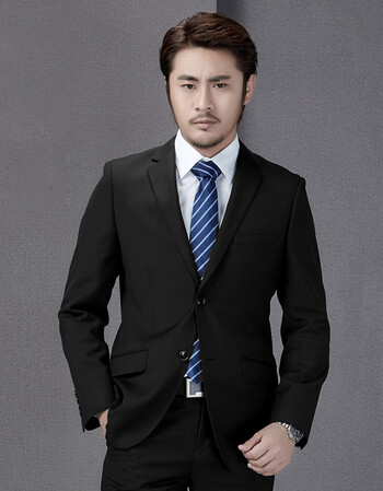 男士西服套装正装商务职业装男女同款ol工作服西装大码西装三件套 男