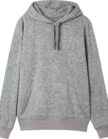 gap官方旗舰店男装 休闲 秋季新品 套头连帽卫衣230533 浅灰色 s