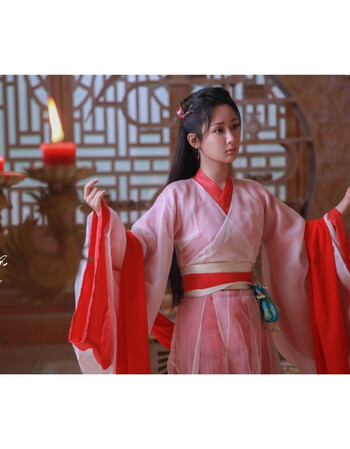 2018新款影视同款香蜜沉沉烬如霜杨紫锦觅古装仙女飘逸写真摄影cos