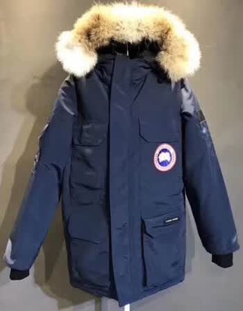 【全球购】代购加拿大进口大鹅鹅绒羽绒服加厚保暖防寒雪咒大鹅男士