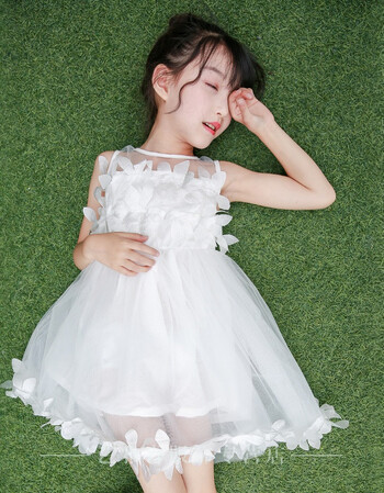 艺雅睿3女童连衣裙5夏装公主裙子6韩版2017新款小孩7儿童8女孩9潮10岁