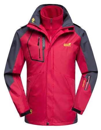 男装 棉服 潮至(chaozhi) 优衣库 2017冬季新款三合一冲锋衣男士户外