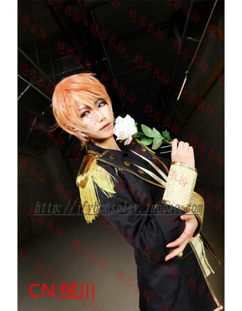 diabolik lovers 魔鬼恋人 逆卷修 cos 军服 男性尺寸 s