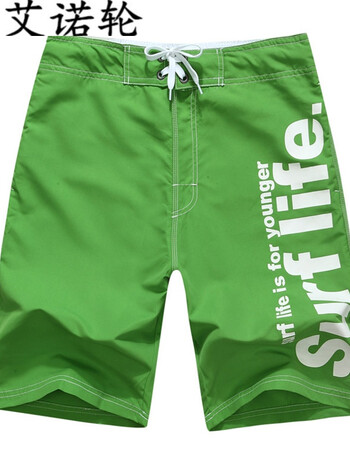 艾诺轮沙滩裤 男 速干宽松大码旅游度假海边温泉五分运动冲浪短裤海滩